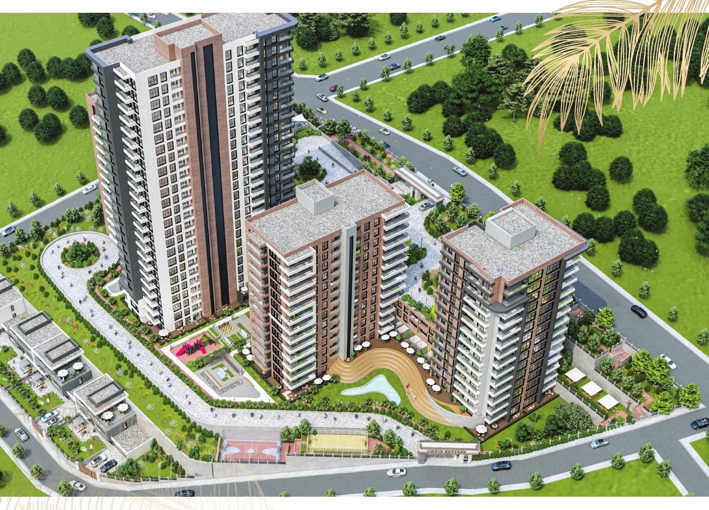 Orion Beytepe aerial master plan
