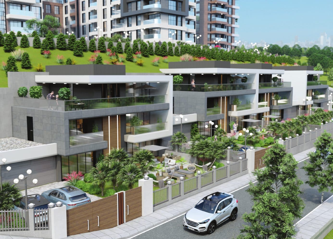 Orion Beytepe garden villas