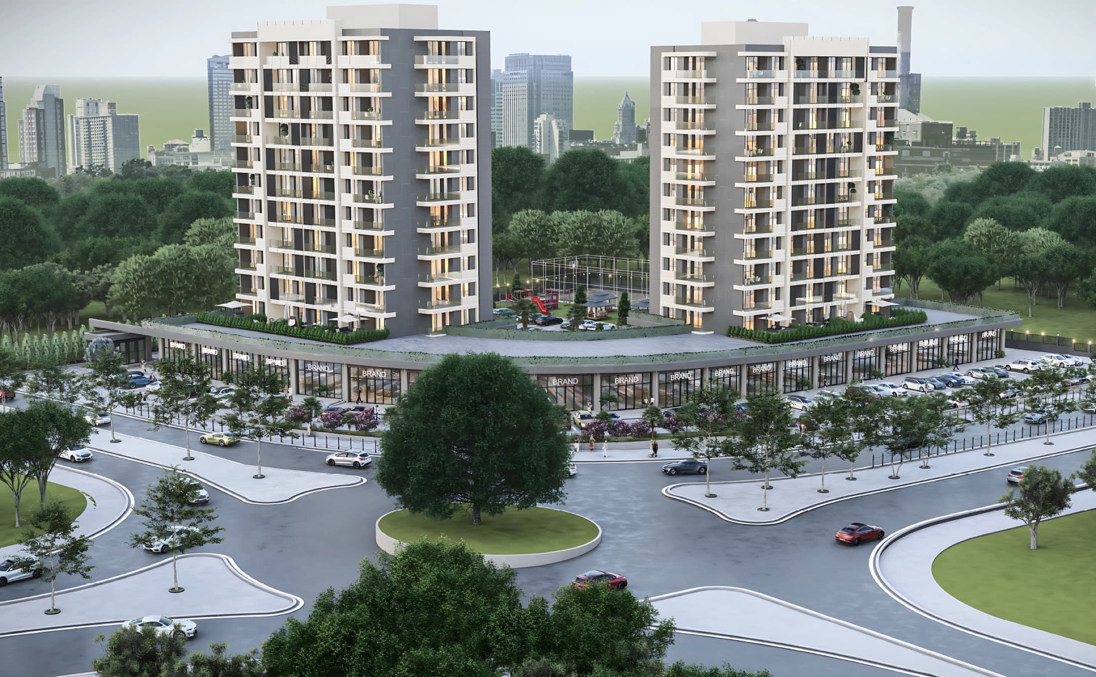 Orion Yaşamkent facade view