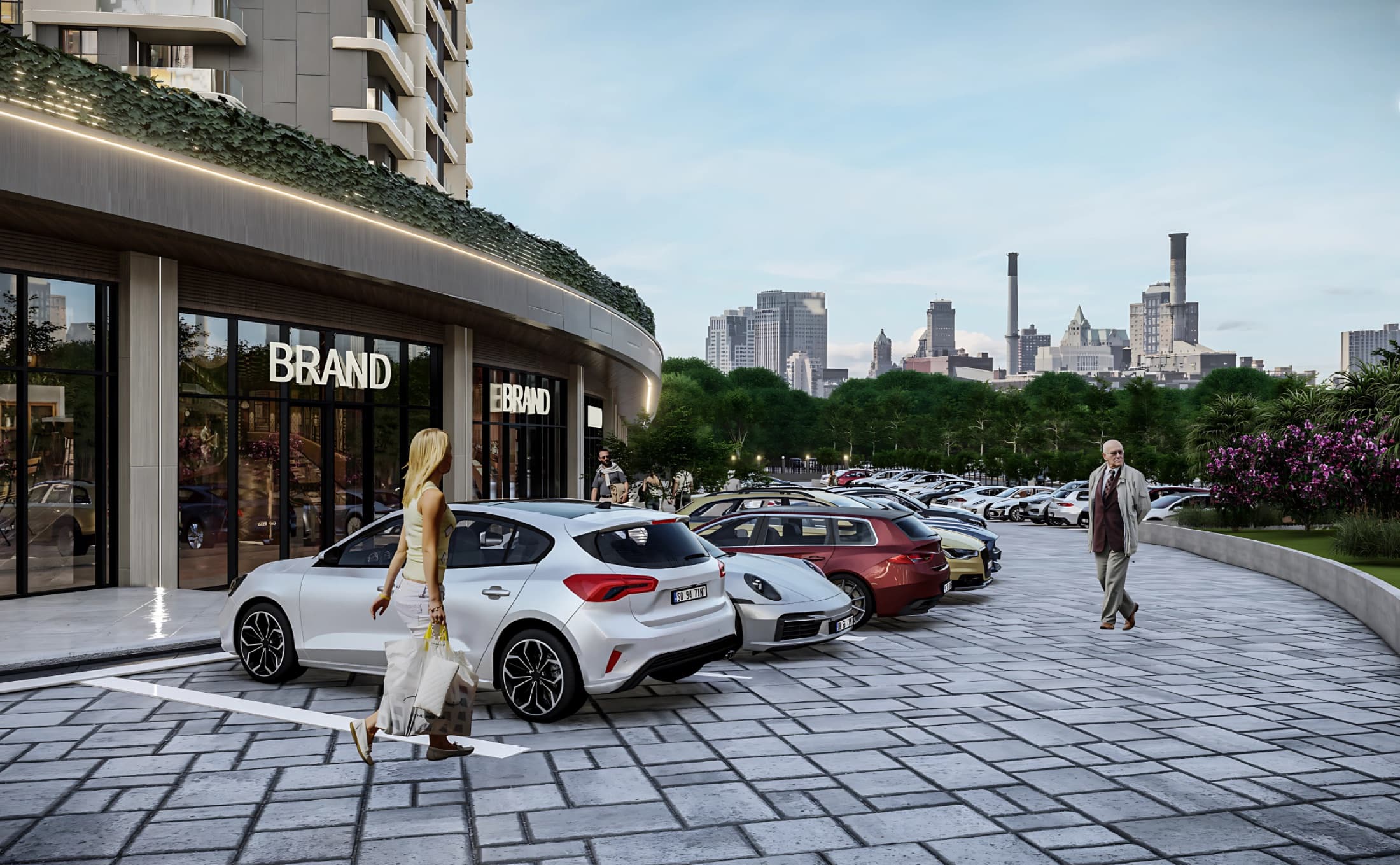 Orion Yaşamkent street perspective